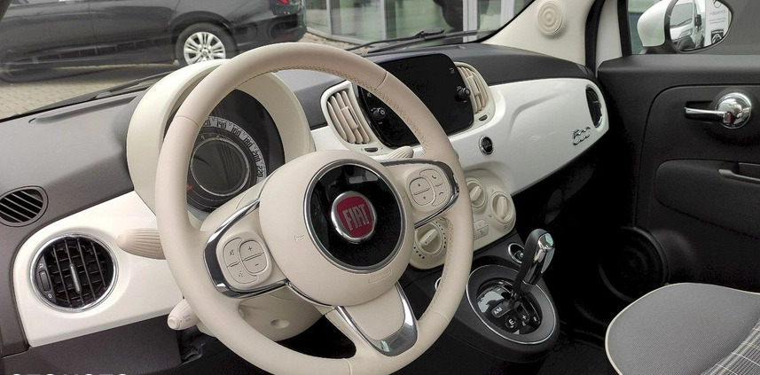 Fiat 500 cena 48500 przebieg: 39059, rok produkcji 2020 z Płoty małe 121